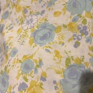 Vintage Penneys Fashion Manor Penn-Prest Percale Twin Flat Sheet Retro M…
